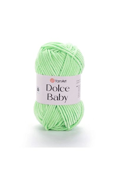 Yarnart DOLCE BABY - ΒΕΛΟΥΔΟ, ΒΡΕΦΙΚΟ ΠΛΕΚΤΟ ΣΚΟΡΔΟ ΠΡΑΣΙΝΟ-850