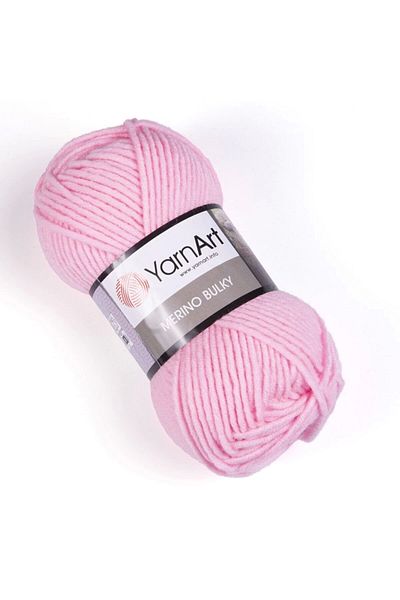 Yarnart Merino Bulky - Πλεκτό Χέρι Νήμα Candy Pink-217