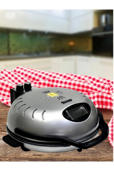 TANDIRIM Tandırım Ekmek Pişirme Makinesi Gri Renk (PİZZA KÜREK VE BAZALT TAŞ HEDİYELİ)