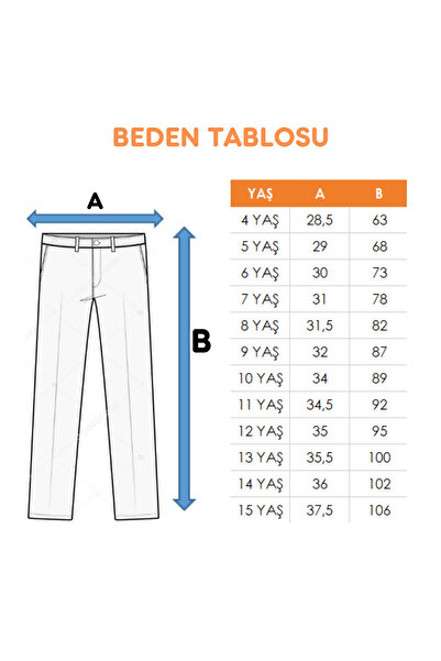 GİYİCEM TEKSTİL Kız Çocuk Bol Paça Basic Keten Pantolon