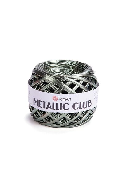 Yarnart Φούτερ Metallic Club - Πλεκτό Νήμα Χακί-8124 Μοντέλο