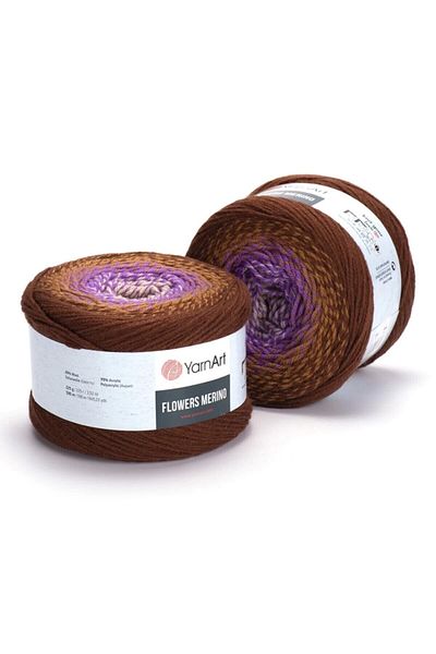 Yarnart Λουλούδια Merino Marbled Χέρι Πλεκτό Νήμα Marbled-548
