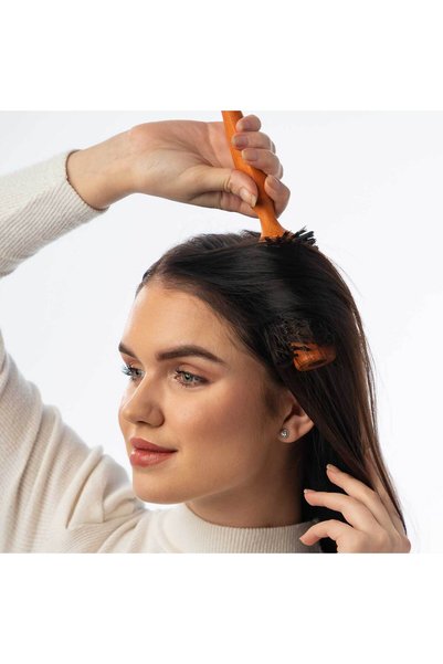 Vepa Prestige Hair Brush 256 - Wooden, Heat Resistant, Comfortable Grip, Lux Series, Professional Use
