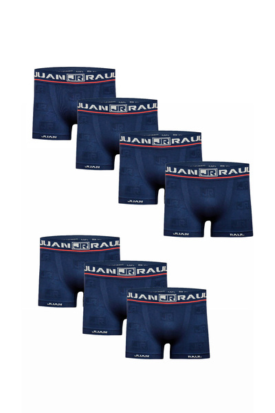 İNKO İÇ GİYİM Men's Colorful 7-Piece Micro Boxers