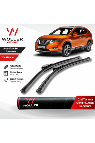 wöller Nissan X Trail Silecek 2015 2021 Silecek Takımı Araca Özel