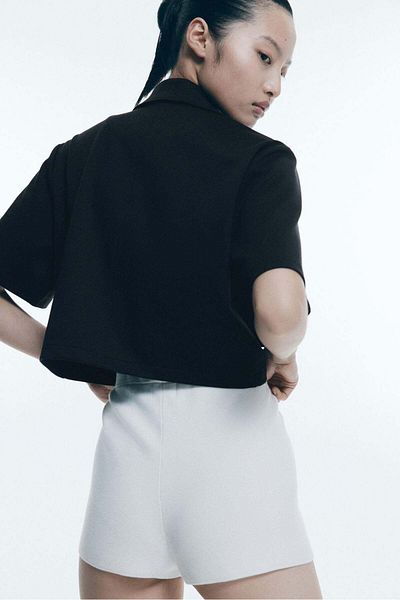 H&M Bouclé jersey cardigan