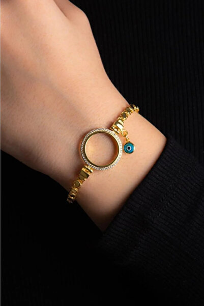 Münteha silver Pullu Zincir Tasarımlı Çeyrek Altın Koymak Için Altın Kaplama ...