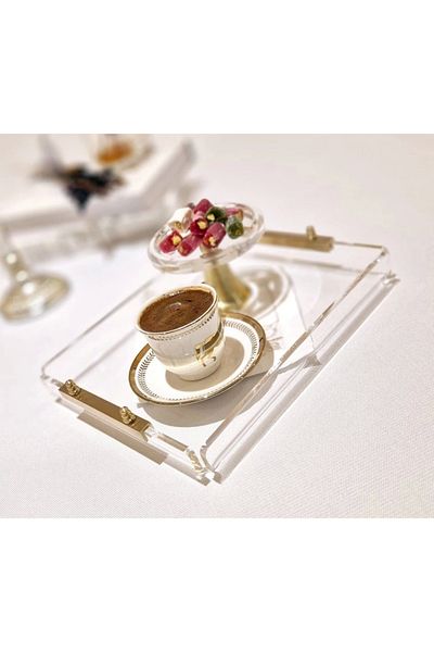 Agbtrend Gold Tray -S- Decoration and Presentation Tray