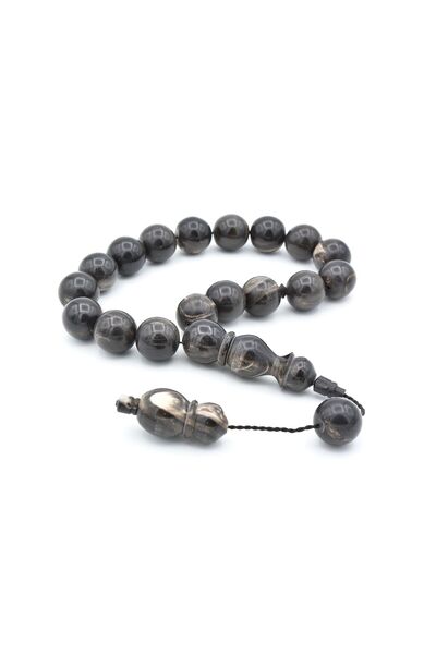 Murty99 Master Work Systematic Sphere Cut Dark Buffalo Horn Efe Mascot Rosary