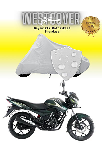 WestCover Bajaj Discover 125 ST حقيبة خلفية متوافقة مع القماش المشمع للدراجات...
