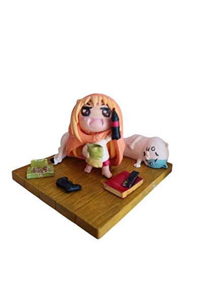 nihonwosekai هيموتو أومارو تشان أنيمي الشكل ديوراما طباعة ثلاثية الأبعاد