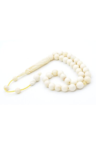 Murty99 Systemed Globe Cut Daily Size Whale Bone Rosary 8 mm