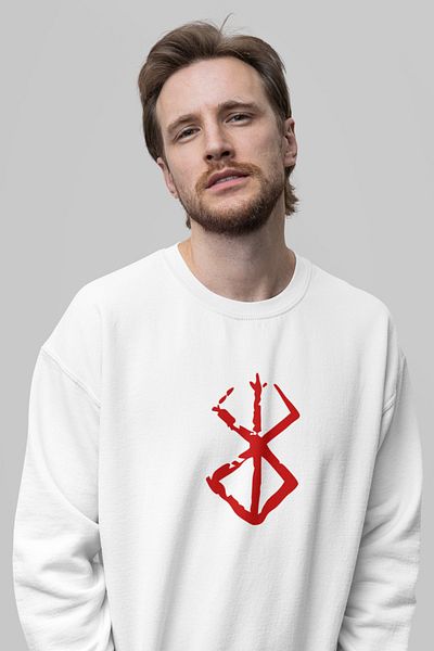 SEVBANO Berserk Printed Unisex Oversize Anime Sweatshirt