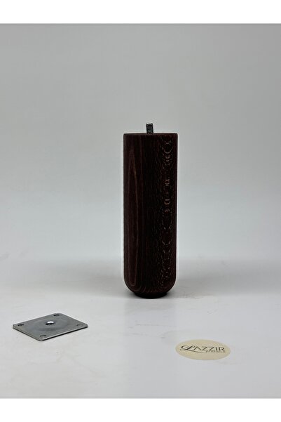 lazzir handle Ahşap Yuvarlak Bohem Ayak (K-A2) (Çap-5,5..Yükseklik-16) Tekli ...