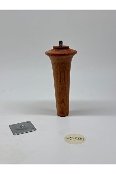 lazzir handle Picior boem conic îngust din lemn (a32) (diametru-7..înălțime-16) Suport pentru picior unic inclus