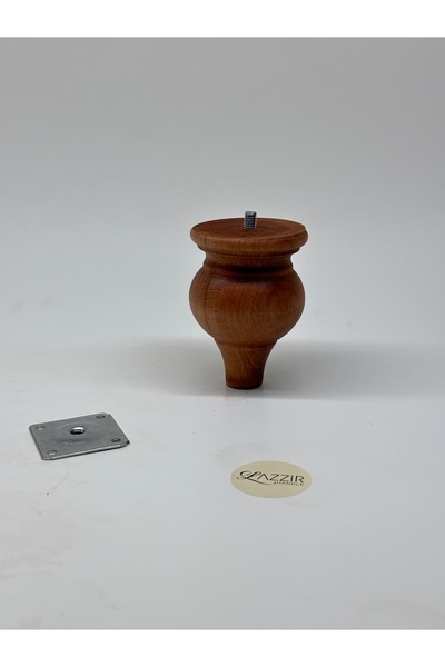 lazzir handle Ahşap Yayla Bohem Ayak (A16) (Çap-7,5..Yükseklik-10) Tekli Ayak...