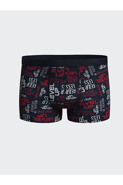 LC Waikiki Standard Fit Cotton Flexible Ανδρικό Boxer 3 τεμαχίων