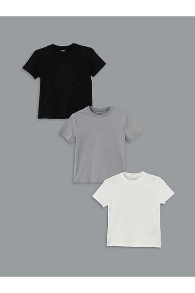 LC Waikiki Lcw Crew Neck Boys T-Shirt 3-Pack