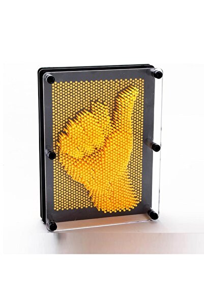 Genel Markalar KÜÇÜK BOY 13X10 CM TURUNCU PİN ART ORANGE 3-DİMENSİONAL PİN SC...