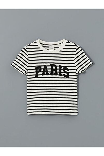 LC Waikiki RMZ GİYİM FARKIYA تي شيرت بناتي بياقة روبا مجاناً