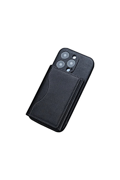 İbix i-Bix  iMW3 MagSafe Uyumlu Çoklu Kart Taşıma Özellikli Manyetik PU Deri ...