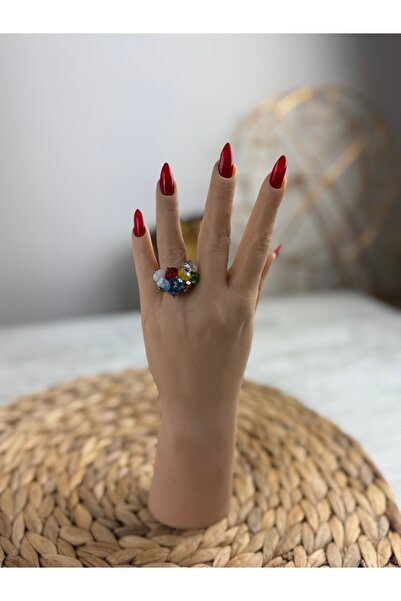 SEDEF TAKI Kristal yüzük