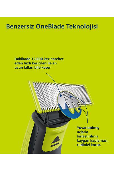 Philips Qp2724/10 مشكل الوجه Oneblade