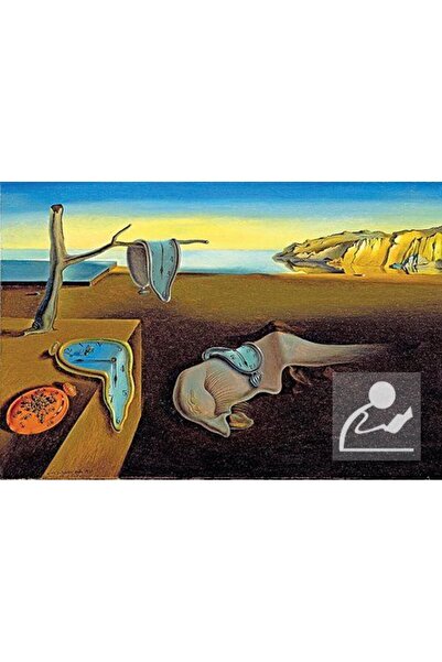 King Of Puzzle Belleğin Azmi - Salvador Dali Ahşap Puzzle 1000 Parça (KR07-M)