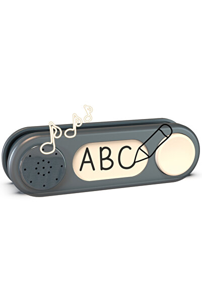 Smoby Electronic Doorbell For Children's Playhouse Doorbell Gray