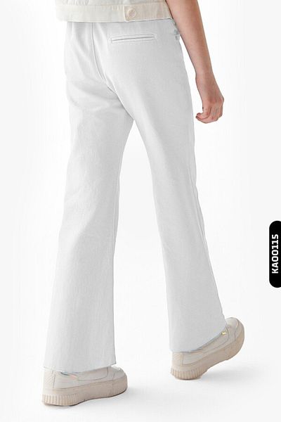nk kids Double Pocket Wide Leg Girl's Trousers 8-14 Years 55705