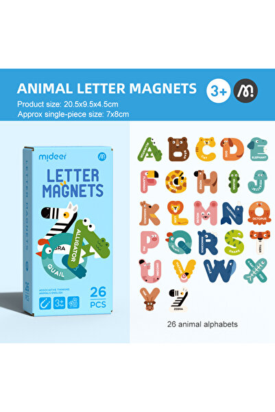 Mideer -Letter Magnets- Magnet Alfabe harfler
