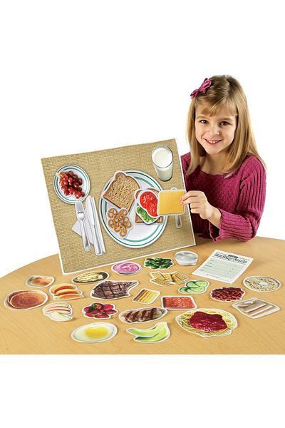 Learning Resources Magnetic Healthy Foods-LER0497