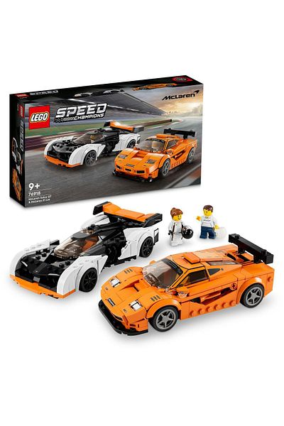LEGO Speed Champions 76918 Mclaren Solus Gt And Mclaren F1 Lm (581 PIECES)
