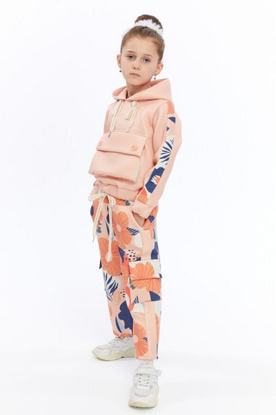 XO Kids 3-7 Years Girl's Tracksuit Set - 570