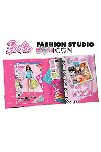 Lisciani Ikona stylu knihy Barbie Sketch – Módní studio (v zobrazení 6 kusů)