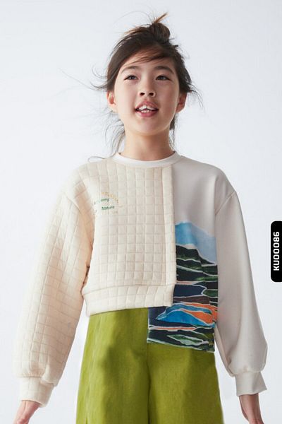 nk kids Girl's Academy Sweatshirt 8-14 Years 35301