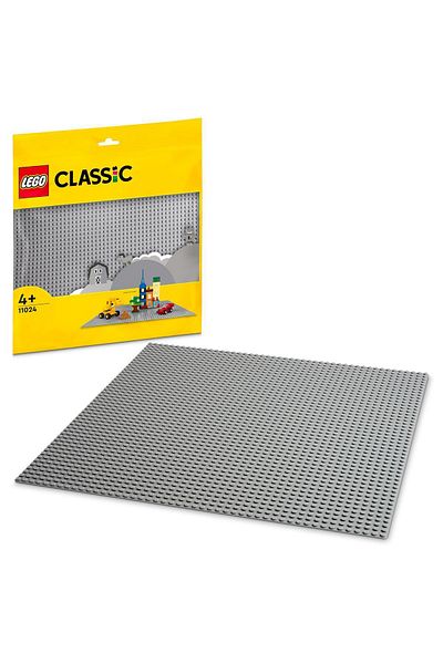 LEGO Classic Gray Plate 11024- Creative Toy Building S for Children 4 Years Old and Up (1 PIECE)