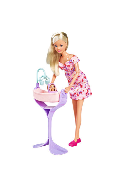 Simba Păpușă Steffi Love Hello Baby 29 cm cu accesorii