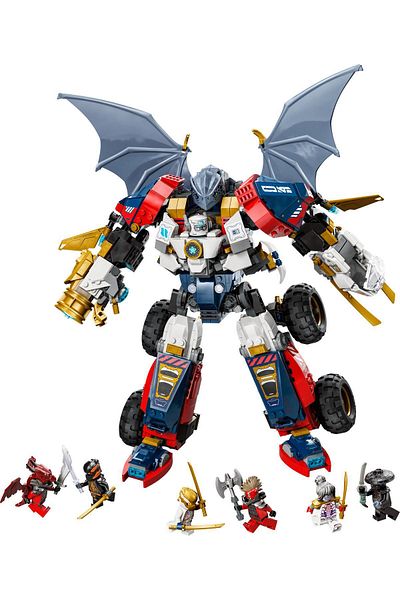 LEGO ® NINJAGO® Zane’s Ultra Combiner Mech Toy 4-in-1 Building Set 71834