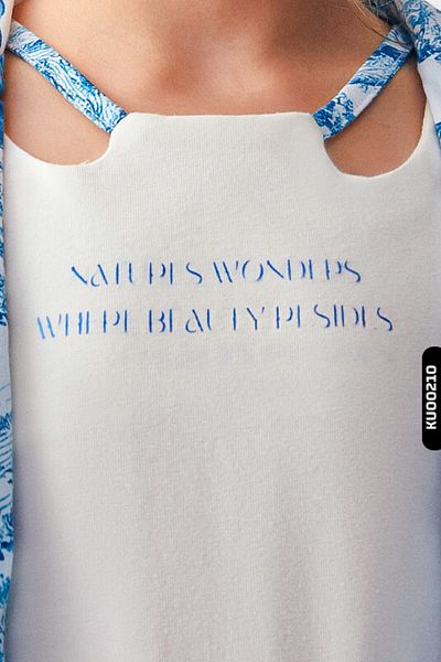 nk kids Sleeveless Digital Printed Girl's Blouse 8-14 Years 36315