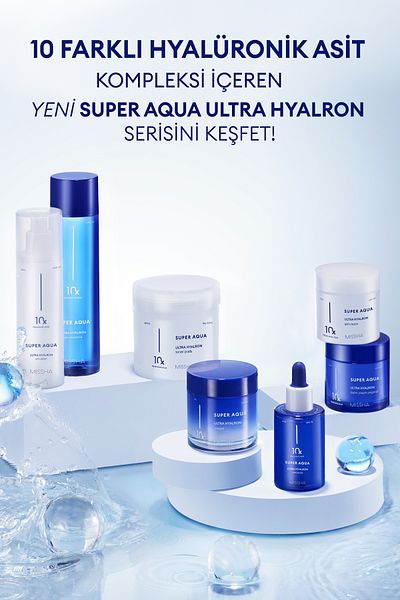 Missha Ultra Hyalron Emulsion with 10 Different Acids - Intensive Moisturizing Super Aqua