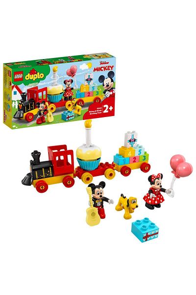 LEGO DUPLO® Disney Mickey and Minnie Birthday Train 10941 Educational Building Set (22 Pieces)