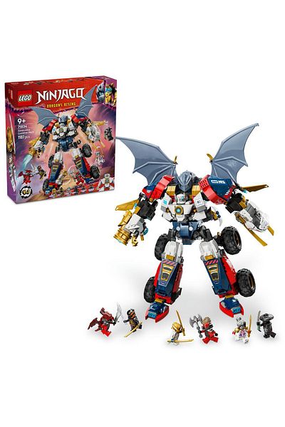 LEGO ® NINJAGO® Zane’s Ultra Combiner Mech Toy 4-in-1 Building Set 71834