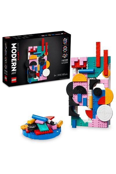 LEGO ® Art Modern Art 31210 - Model Building Set for Adults (805 Pieces)