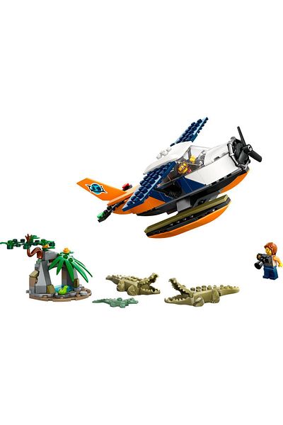 LEGO ® City Orman Kaşifinin Deniz Uçağı 60425 - 6 Yaş ve Üzeri Çocuklar için Yaratıcı Oyuncak Yapım Seti