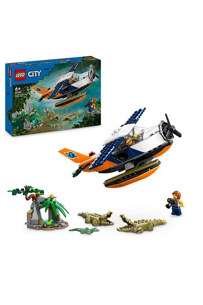 LEGO ® City Orman Kaşifinin Deniz Uçağı 60425 - 6 Yaş ve Üzeri Çocuklar için Yaratıcı Oyuncak Yapım Seti