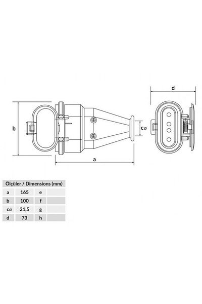 Bemis By1-2504-2311 مقبس تمديد مسطح 25a/40a