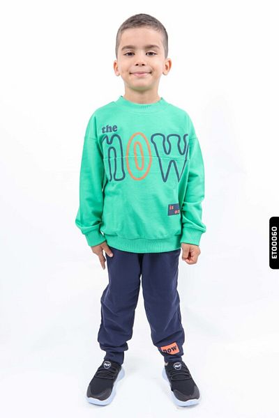 XO Kids Σετ αγορίστικη φόρμα εμπριμέ 3-7 ετών 20284