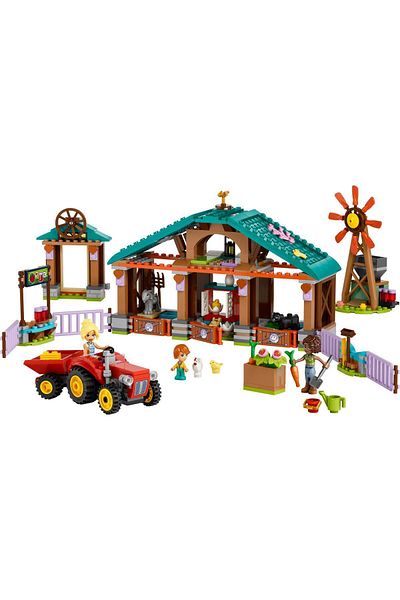 LEGO ® مجموعة بناء مأوى حيوانات المزرعة للأصدقاء 42617 - للأعمار من 6 سنوات فما فوق (489 قطعة)