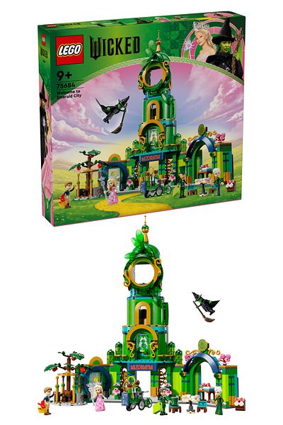 LEGO Wicked Emerald City - 75684 Model Collectible Toy